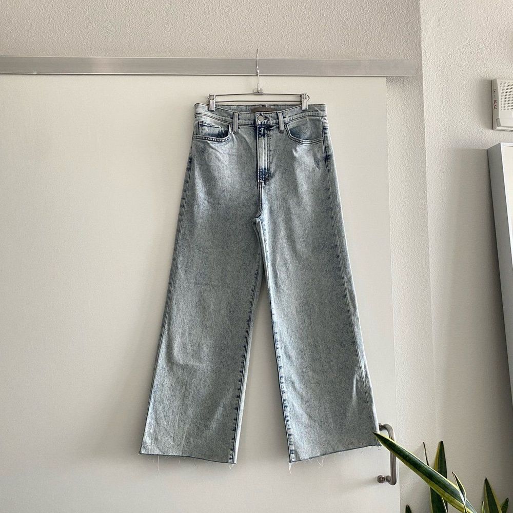 Joe's Jeans The Mia High Rise Wide Ankle Acid Wash Jean in Clueless Size 30 - Picture 4 of 8